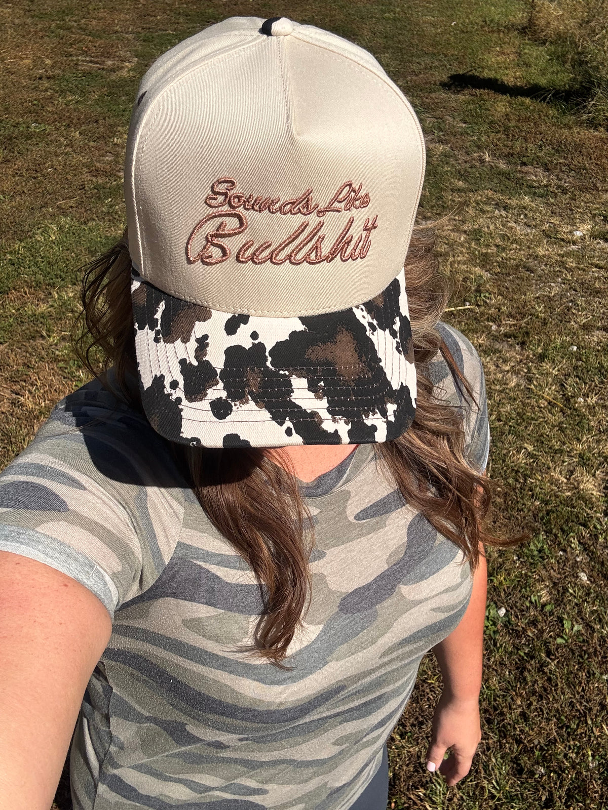 Sounds like Bullsh*t Embroidered Trucker Hat