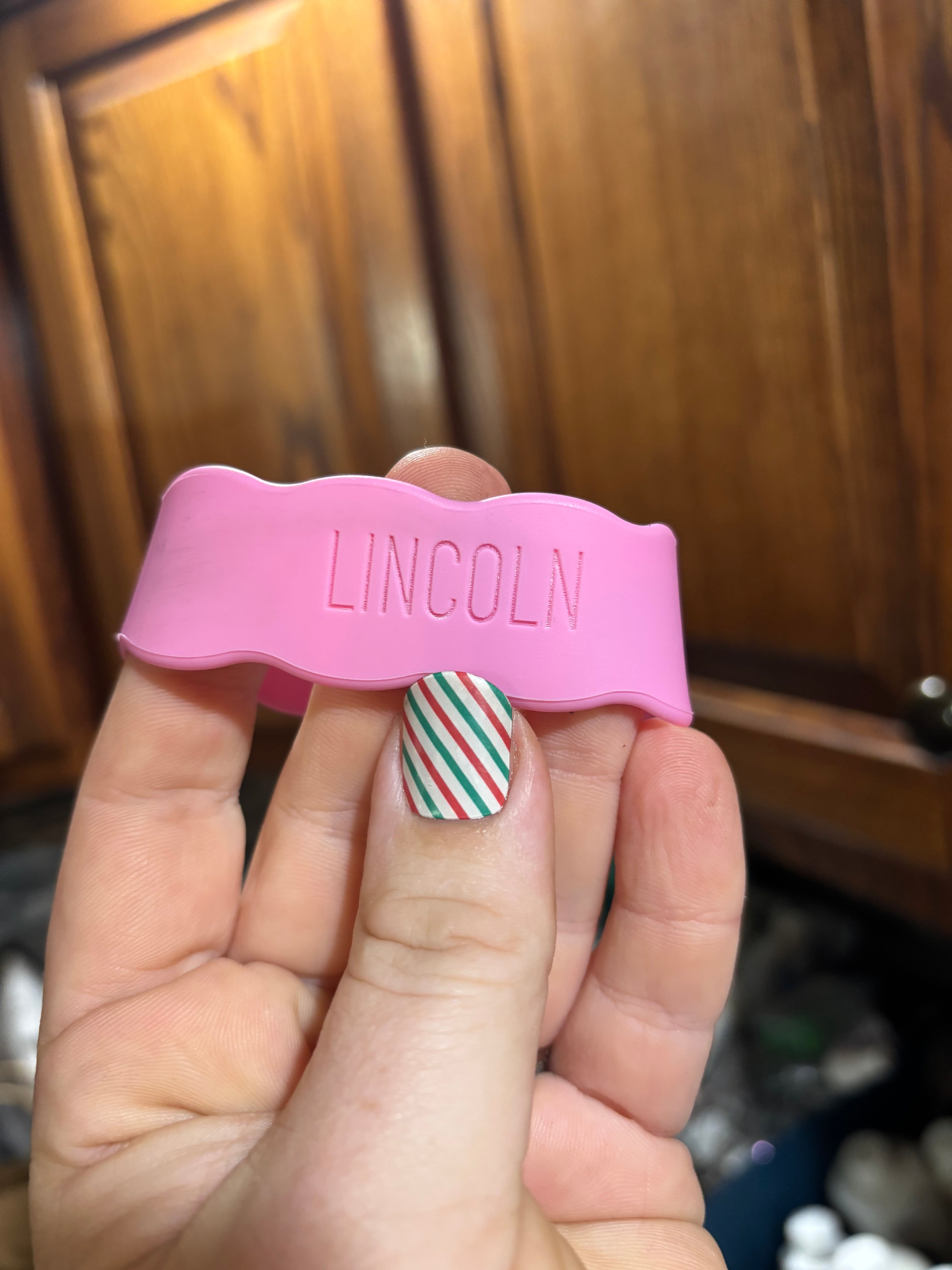 Custom Silicone Name Bands