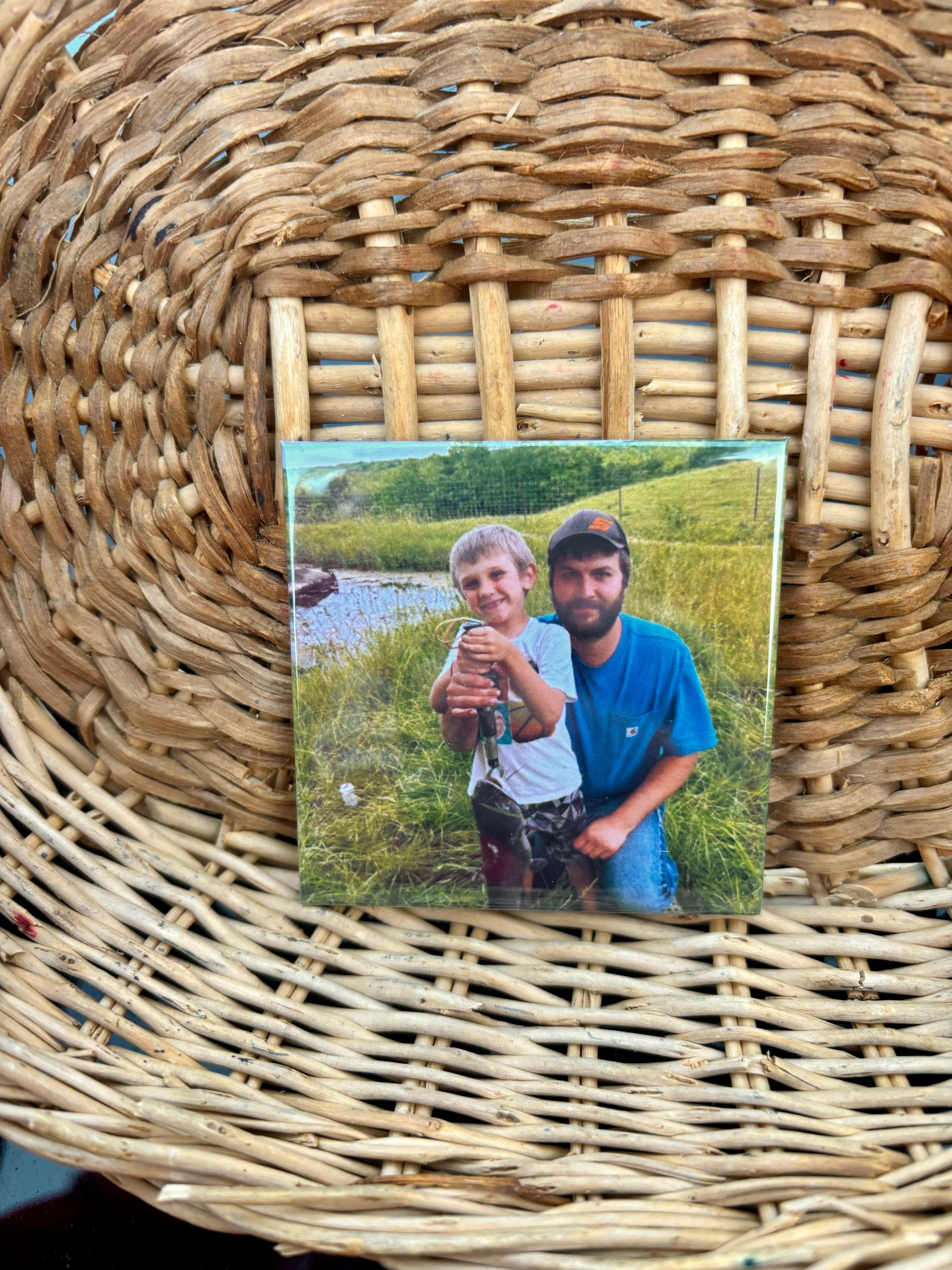 Custom 2.5” × 2.5” Photo Magnets