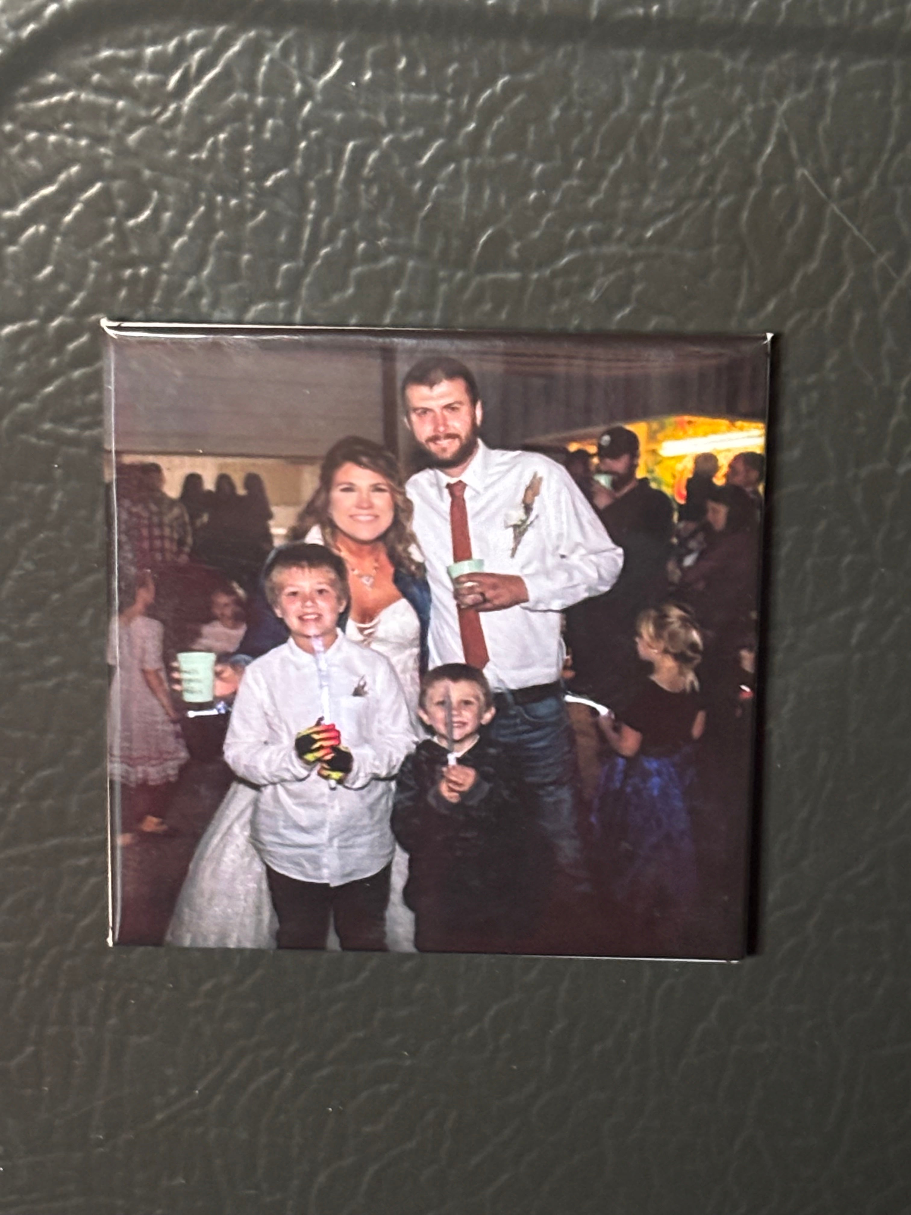 Custom 2.5” × 2.5” Photo Magnets