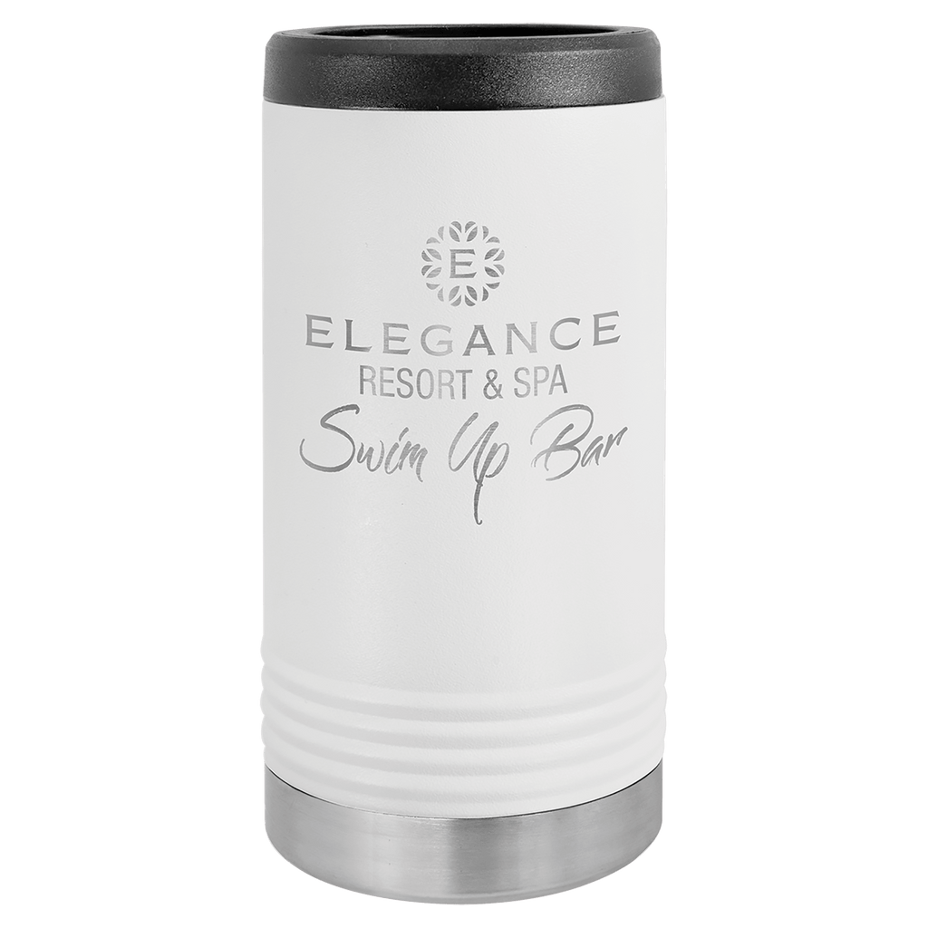 White Polar Camel Slim Beverage Holder