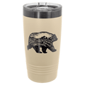 Sand/Ghost Black Polar Camel 20 oz. Warm ION-Plated Ringneck Tumbler with Slider Lid