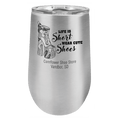 Stainless Steel Polar Camel 16 oz. Vacuum Insulated Stemless Tumbler with Lid