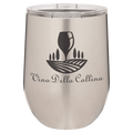 Stainless Steel Polar Camel 12 oz. Vacuum Insulated Stemless Wine Tumbler with Lid