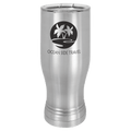 Stainless Steel Polar Camel 20 oz Pilsner with Clear Lid