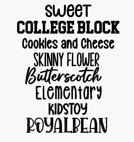 Acrylic Name Keychains