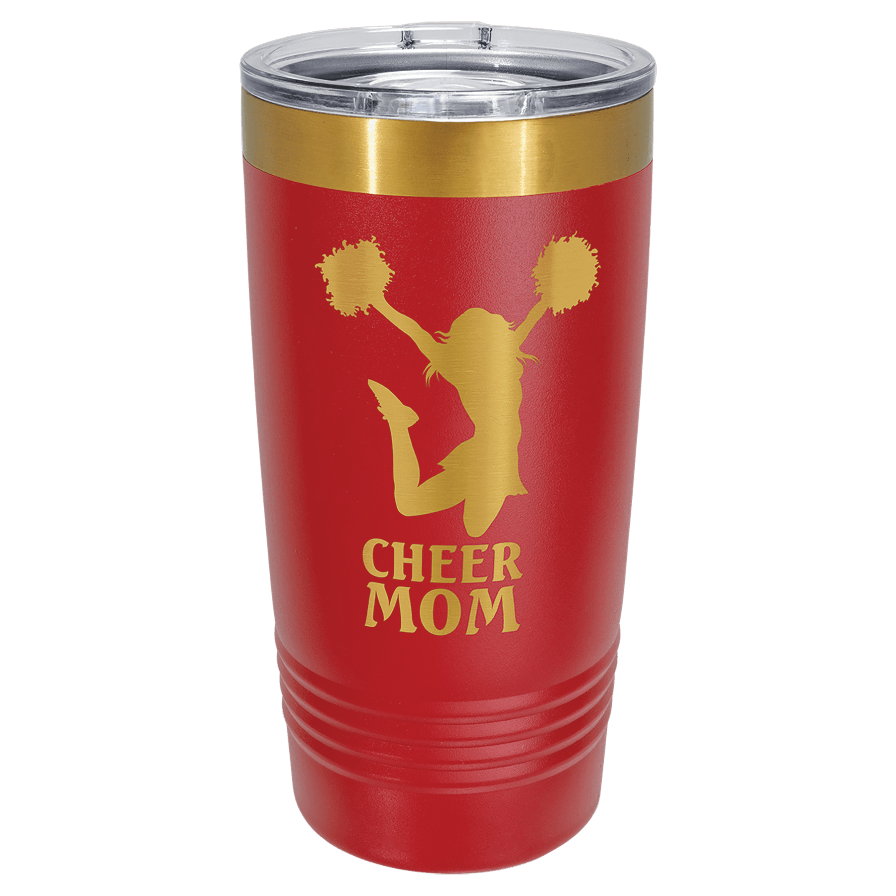 Polar Camel 20 oz. Bright Gold ION-Plated Ringneck Tumbler